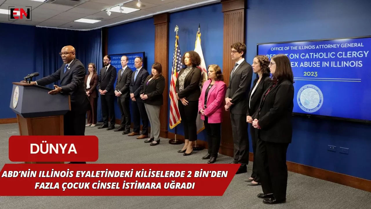ABD’nin Illinois eyaletindeki kiliselerde 2 bin'den fazla çocuk cinsel istimara uğradı