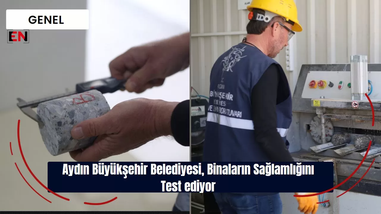 Aydın Büyükşehir Belediyesi, Binaların Sağlamlığını Test ediyor