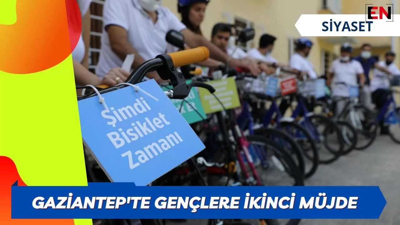 Gaziantep'te gençlere ikinci müjde