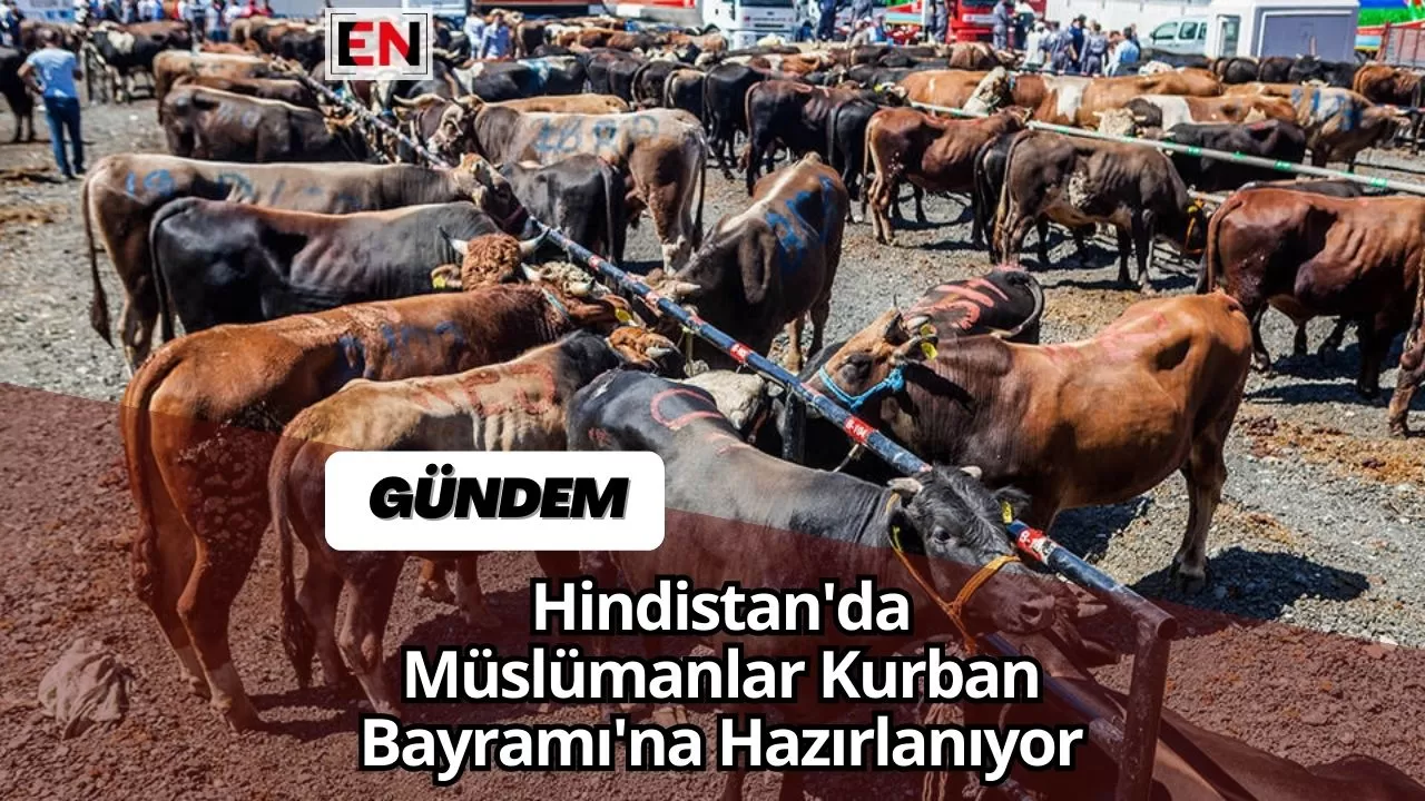 Hindistan'da Müslümanlar Kurban Bayramı'na Hazırlanıyor