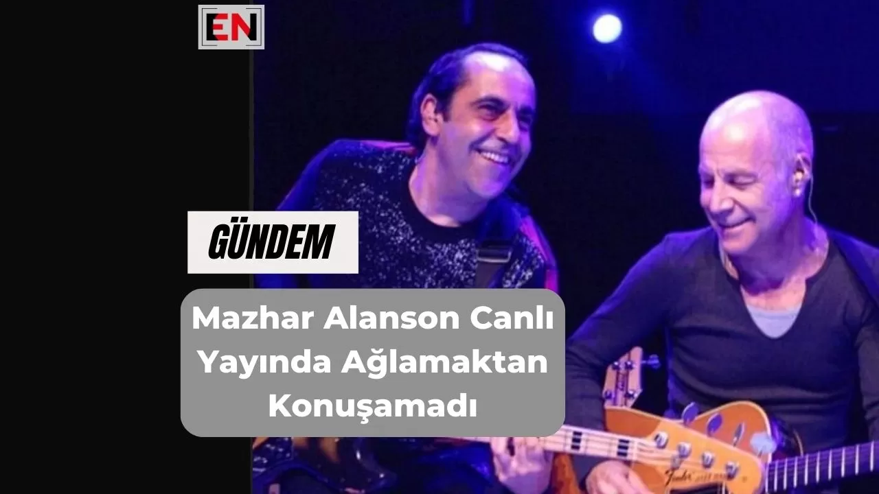 Mazhar Alanson Canlı Yayında Ağlamaktan Konuşamadı