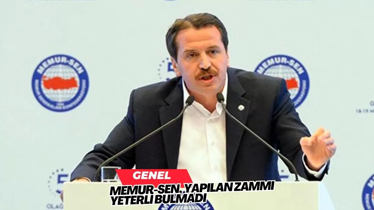 Memur-Sen, yapılan zammı yeterli bulmadı