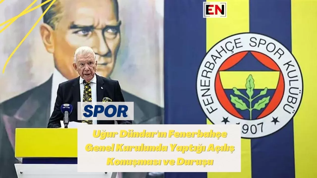 Uğur Dündar'ın Fenerbahçe Genel Kurulunda Yaptığı Açılış Konuşması ve Duruşu Uğur Dündar'ın Fenerbahçe Genel Kurulunda Yaptığı Açılış Konuşması ve Duruşu